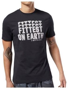 Tričká s krátkym rukávom Reebok Sport  Crossfit Fittest ON Earth Tee