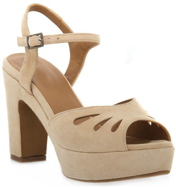 Sandále Priv Lab  PHARD CAMOSCIO