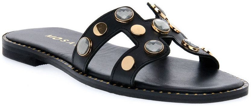 Sandále Priv Lab  MOSAIC NERO Q100