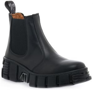 Čižmy New Rock  WALL ASA CRUST NEGRO