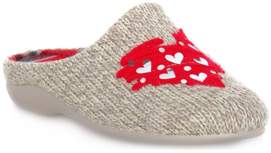 Papuče Grunland  58ALIN BEIGE-ROSSO