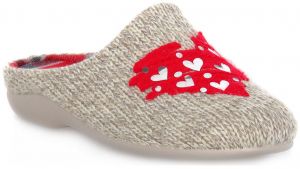 Papuče Grunland  58ALIN BEIGE-ROSSO