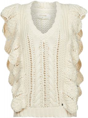 Svetre Cream  ANNOLINA KNIT SLOPOVER