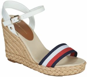 Sandále Tommy Hilfiger  SHIMMERY RIBBON HIGH WEDGE