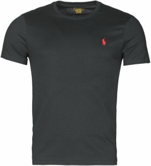 Tričká s krátkym rukávom Polo Ralph Lauren  T-SHIRT AJUSTE COL ROND EN COTON LOGO PONY PLAYER