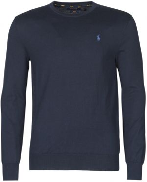 Svetre Polo Ralph Lauren  PULL COL ROND AJUSTE EN COTON PIMA LOGO PONY PLAYER