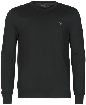 Svetre Polo Ralph Lauren  PULL COL ROND AJUSTE EN COTON PIMA LOGO PONY PLAYER