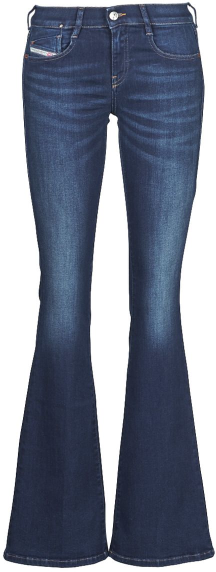 Dámske oblečenie - Dámske rifle - Modrá - Džínsy Bootcut Diesel  D-EBBEY Džínsy Bootcut Diesel  D-EBBEY
