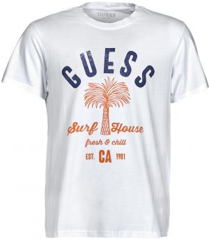 Tričká s krátkym rukávom Guess  SURF HOUSE CN SS TEE