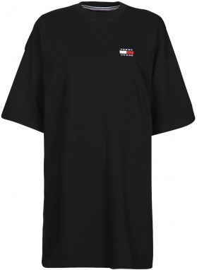 Krátke šaty Tommy Jeans  TJW OVERSIZED BADGE TEE DRESS