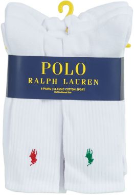 Ponožky Polo Ralph Lauren  ASX110 6 PACK COTTON