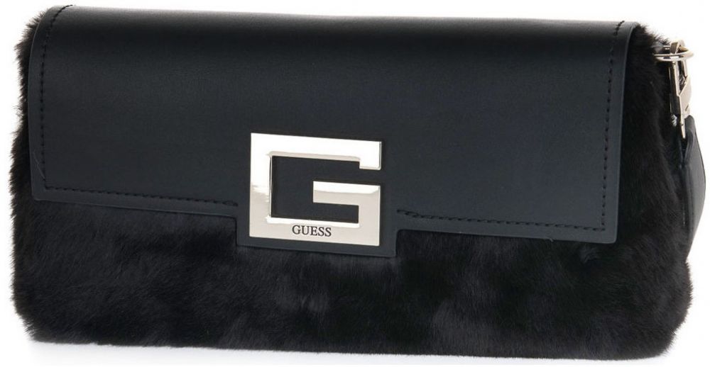 Tašky cez rameno Guess  BLACK BRIGHTSIDE