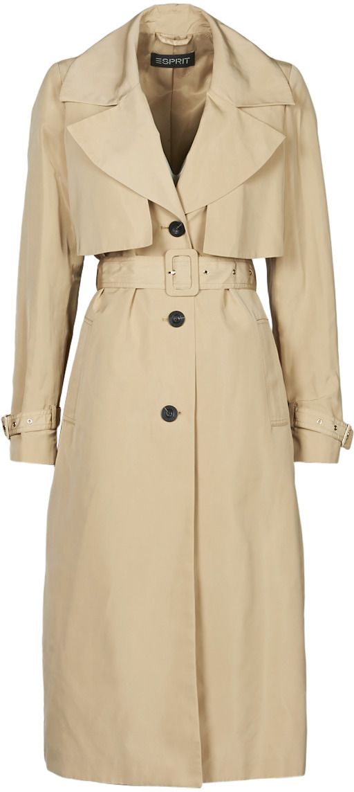 Kabátiky Trenchcoat Esprit  TRENCH NYLON LNG