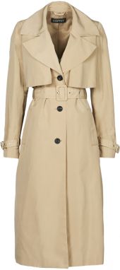 Kabátiky Trenchcoat Esprit  TRENCH NYLON LNG