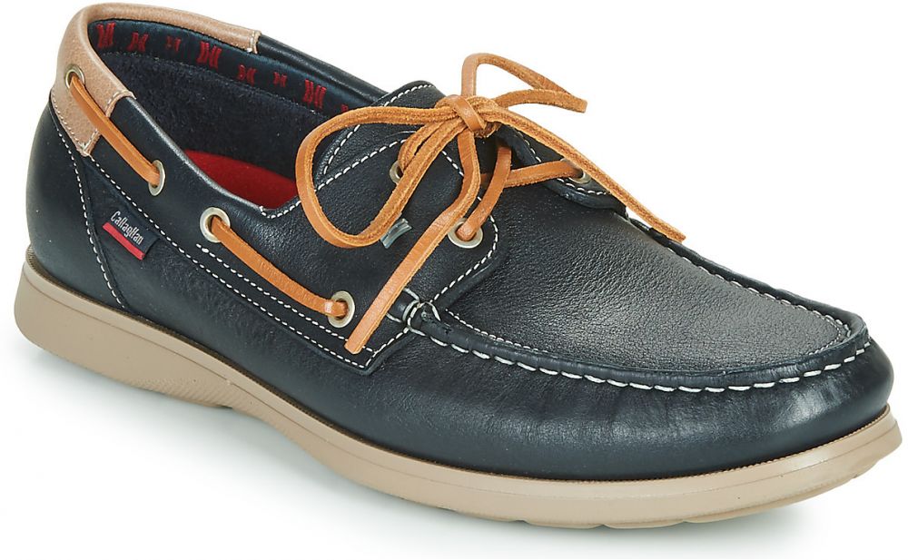 Pánska obuv - Pánske poltopánky a mokasíny - Modrá - Námornícke mokasíny CallagHan  EAU Námornícke mokasíny CallagHan  EAU
