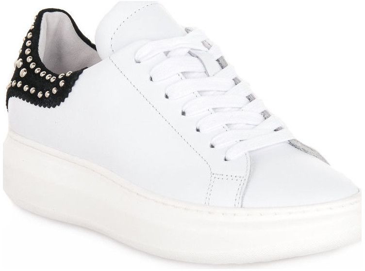 Nízke tenisky At Go  GO GALAXY BIANCO  VELOUR NERO