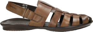Wojas Hnedé Pánske Sandále Z Kvalitnej Lícovej Kože