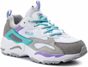 Sneakersy FILA - Ray Tracer Wmn 1010686.02D White/Violet Tulip/Blue Curacao