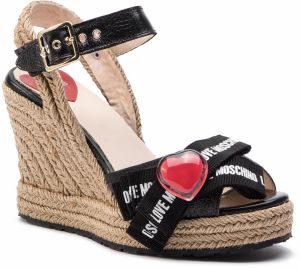 Espadrilky LOVE MOSCHINO