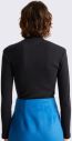 Thinking MU Black Rib Aine L/S Top BLACK galéria