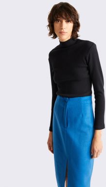 Thinking MU Black Rib Aine L/S Top BLACK