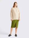 Thinking MU Beige Matilda Knitted Sweater BEIGE galéria