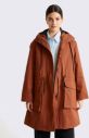 Thinking MU Clay Red Trash Pepa Oversize Coat CLAY RED galéria