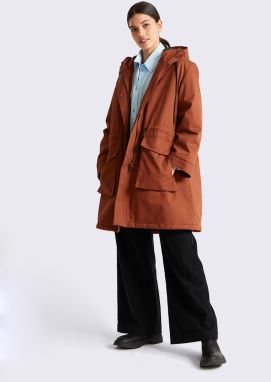 Thinking MU Clay Red Trash Pepa Oversize Coat CLAY RED