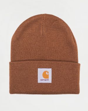 Carhartt WIP Acrylic Watch Hat Hamilton Brown