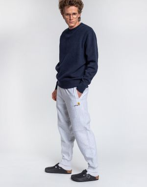 Carhartt WIP American Script Jogging Pant Ash Heather