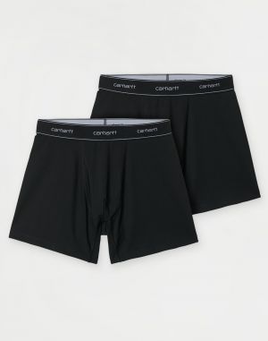 Carhartt WIP Cotton Trunks Black + Black
