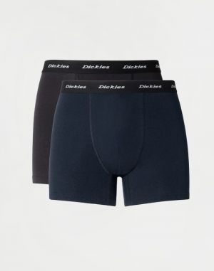 Dickies 2 Pack Trunks Navy/Black