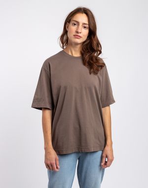 Colorful Standard Women Oversized Organic T-Shirt Cedar Brown
