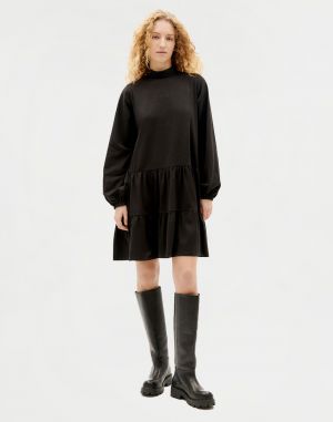 Thinking MU Black Liliana Dress BLACK