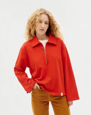 Thinking MU Lava Red Chelsea Sweatshirt LAVA RED