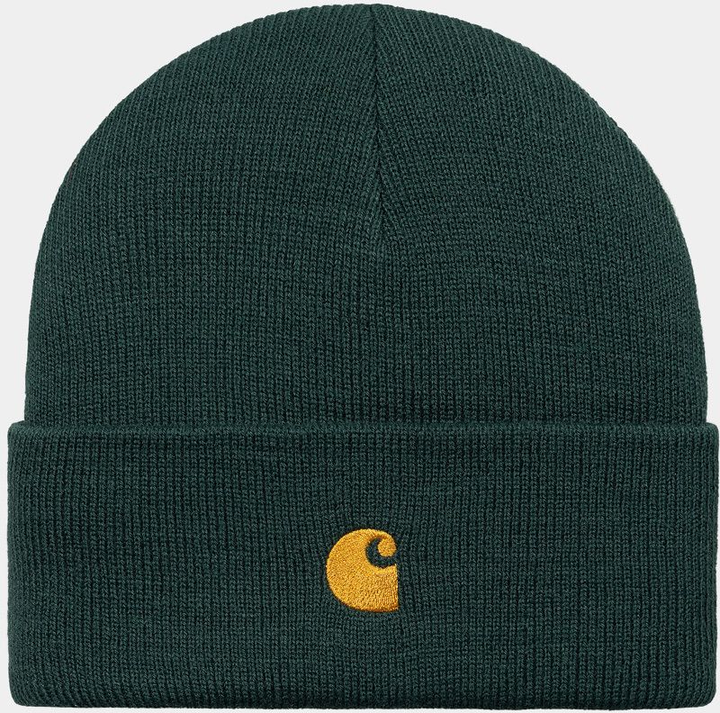 Carhartt WIP Chase Beanie Juniper / Gold
