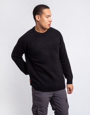 Carhartt WIP Anglistic Sweater Speckled Black