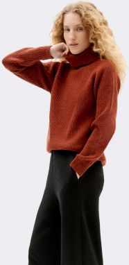 Thinking MU Clay Red Matilda Knitted Sweater CLAY RED