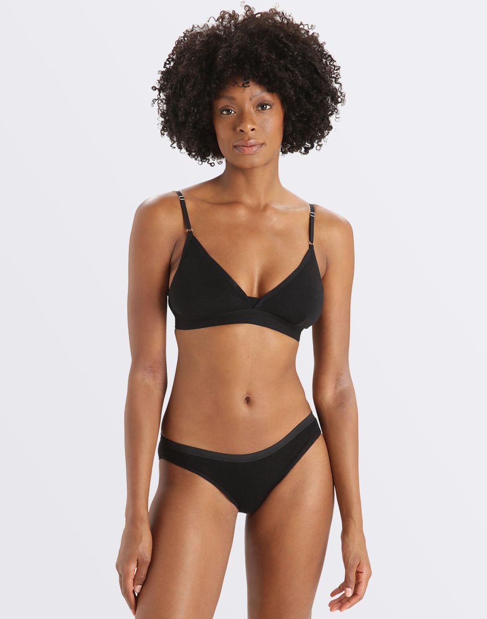 Icebreaker W Siren Bra BLACK