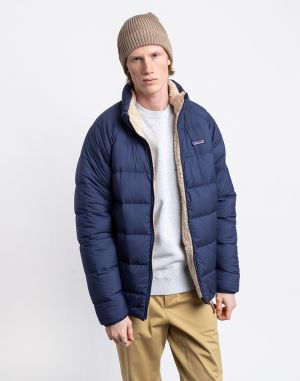 Patagonia M's Reversible Silent Down Jacket New Navy