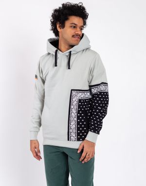MGG NILCOTT® Recycled TH Collection Hoodie Stone Grey/Onyx Black