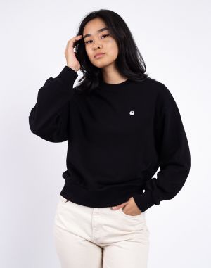 Carhartt WIP W' Casey Sweatshirt Black / Silver