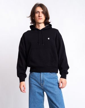 Carhartt WIP W' Hooded Casey Sweatshirt Black / Silver