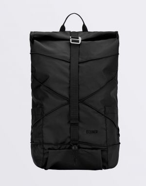 Elliker Dayle Roll Top Backpack 21/25L BLACK