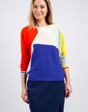 SKFK Naike-GOTS Sweater S241B7 Multicolour