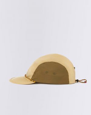 Klättermusen Runa Five Panel Cap Chaya Sand - Olive