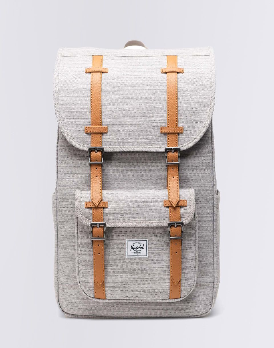 Herschel Supply Little America Light Grey Crosshatch 30