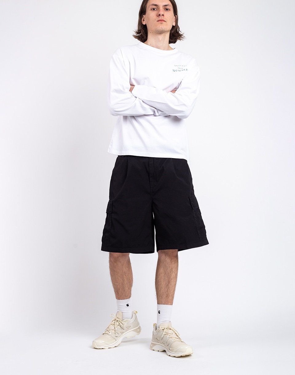 Carhartt WIP Cole Cargo Short Black rinsed