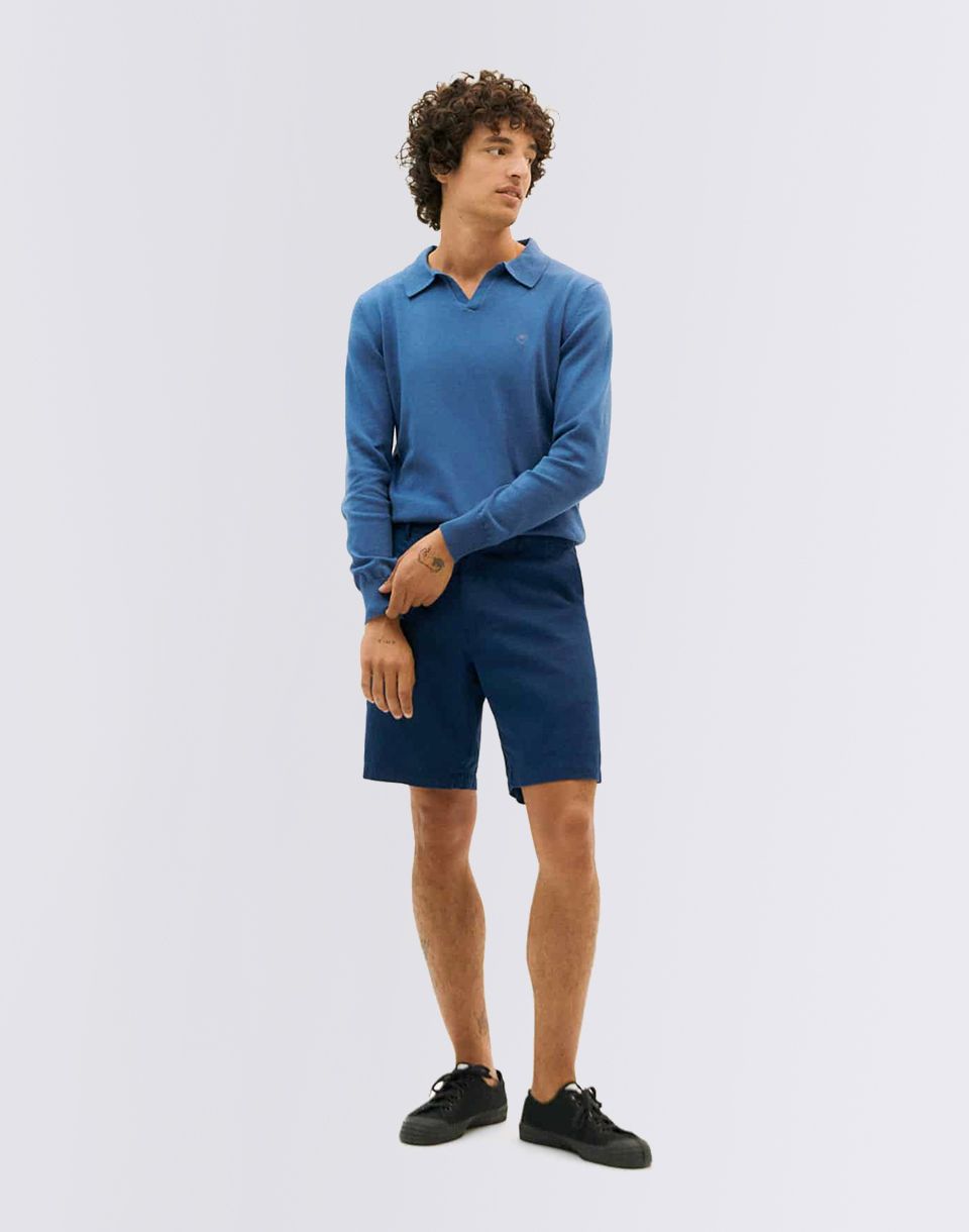 Thinking MU Night Blue Hemp Alex Shorts NIGHT BLUE