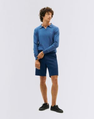 Thinking MU Night Blue Hemp Alex Shorts NIGHT BLUE